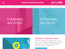 Tablet Screenshot of halifaxconventioncentre.com